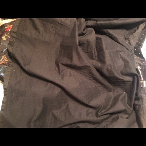 Chico’s Black Jeweled Blouse Size 3. (I would call it an XL or 16/18) - Picture 8 of 8